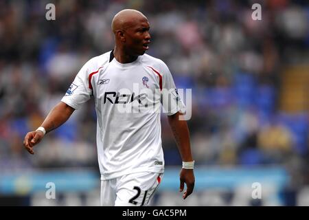 Football - Barclays Premier League - Bolton Wanderers / Chelsea - Reebok Stadium.El-Hadji Diouf, Bolton Wanderers Banque D'Images