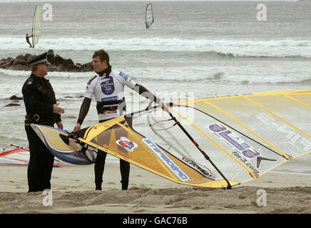 Planche à voile - Corona Extra PWA World Cup - Isle of Tiree Banque D'Images