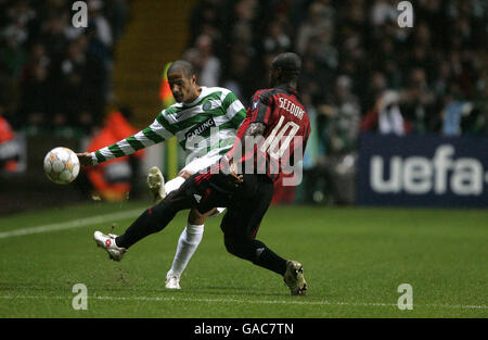 Football - Ligue des Champions - Groupe D - Celtic v AC Milan - Celtic Park Banque D'Images