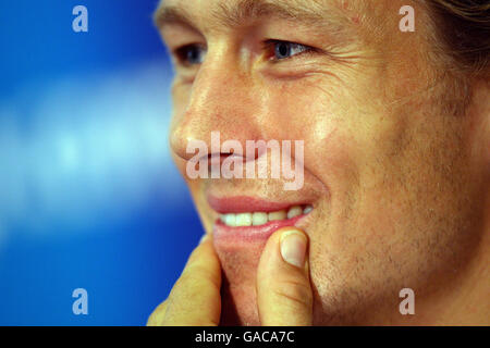 Rugby Union - Coupe du Monde de Rugby IRB 2007 - Conférence de presse de l'Angleterre et de la formation - Paris Banque D'Images