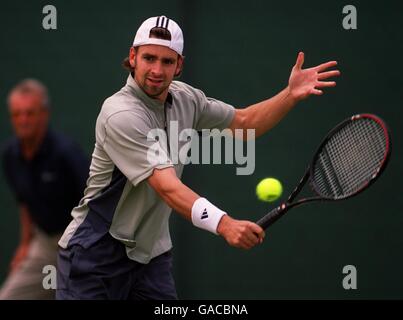 Tennis - Open de Nottingham 2002 - Premier tour Banque D'Images