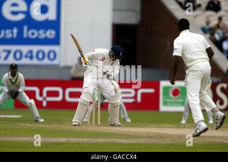 Cricket - Angleterre v Sri Lanka - troisième test de npower - première journée. Marcus Trescothick en Angleterre Banque D'Images