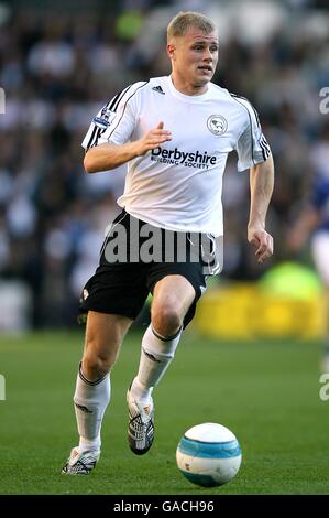 Football - Barclays Premier League - Derby County / Everton - Pride Park. James McEveley, comté de Derby Banque D'Images