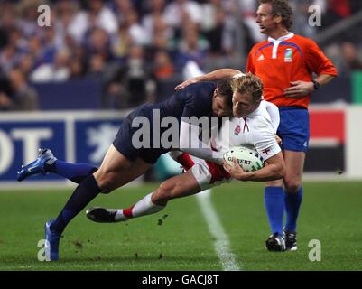 Rugby Union - Coupe du Monde de Rugby IRB 2007 - Semi Final - England v France - Stade de France Banque D'Images