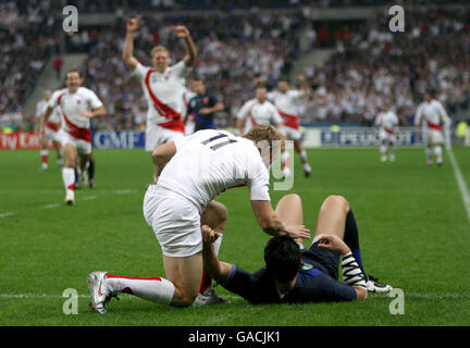 Rugby Union - Coupe du Monde de Rugby IRB 2007 - Semi Final - England v France - Stade de France Banque D'Images