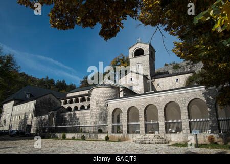 Monastère de Cetinje - monastère orthodoxe de la Nativité de la Bienheureuse Vierge Marie dans la capitale historique du Monténégro, Europe Banque D'Images