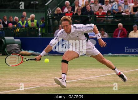 Tennis - Nottingham 2002 - Final ouvert Samsung Banque D'Images