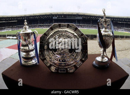 Soccer - FA Charity Shield - Aston Villa v Tottenham Hotspur - Stade de Wembley Banque D'Images