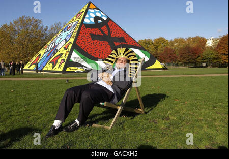 Pyramide de Hyde Park Banque D'Images
