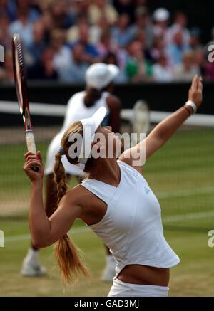 Tennis - Wimbledon 2002 Banque D'Images