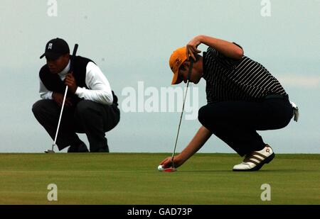 Golf - Le 131e Open Golf Championship - Muirfield - Premier tour Banque D'Images