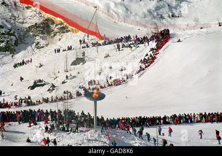 Jeux Olympiques d'hiver 1992 - Albertville Banque D'Images