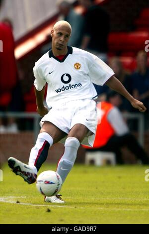 Football - amical - Bournemouth v Manchester United. Le nouveau Rio Ferdinand signé par Manchester United Banque D'Images