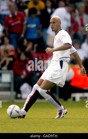 Football - amical - Bournemouth v Manchester United. Le nouveau Rio Ferdinand signé par Manchester United Banque D'Images