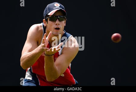 Cricket - Angleterre - Session Nondescripts Filets Cricket Club Banque D'Images