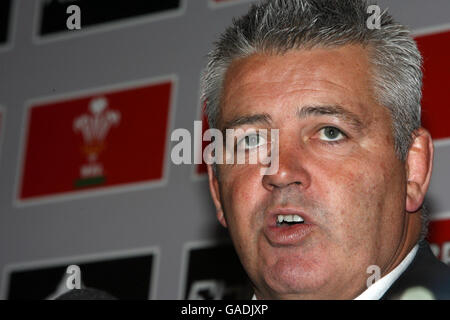 Rugby Union - Pays de Galles Conférence de presse - Millennium Stadium Banque D'Images