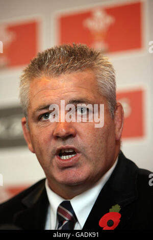 Rugby Union - Pays de Galles Conférence de presse - Millennium Stadium Banque D'Images