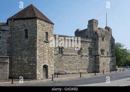 L'Angleterre, dans le Hampshire, Southampton, God's House Tower, Town Quay Banque D'Images