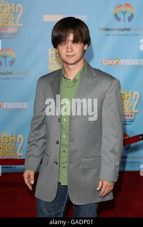 Jason Earles arrive à la première DVD de High School musical 2:Extended Edition au théâtre El Capitan de Los Angeles. Banque D'Images