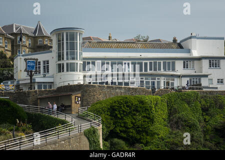 L'Angleterre, dans le Hampshire, à l'île de Wight, Ventnor, jardins d'hiver Banque D'Images