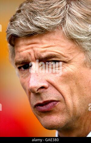 Football - amical - Stevenage Borough / Arsenal. Arsene Wenger, gestionnaire d'Arsenal Banque D'Images