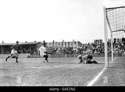 Soccer - Jeux Olympiques d'été 1948 - Inde / France - Londres - Ilford Banque D'Images