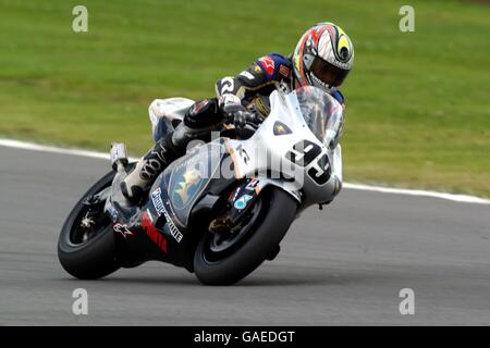 Motocyclisme - British Superbikes - Grand Prix de Grande-Bretagne Banque D'Images