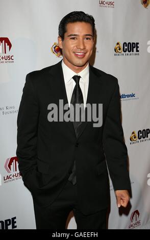 George Lopez participe au gala des prix King of Hearts au Beverley Hilton Hotel de Los Angeles. Banque D'Images