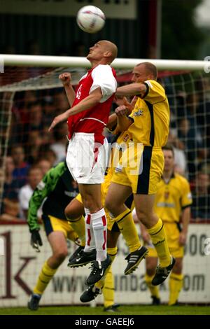Football - Friendly - Stevenage Borough v Arsenal Banque D'Images