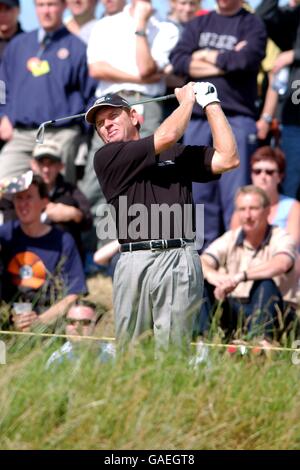 Golf - le 131e Open Golf Championship - Muirfield - quatrième tour. Nick Price au Zimbabwe Banque D'Images