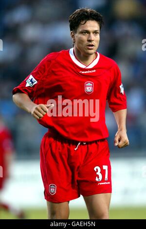 Football - amical - le Havre / Liverpool. Jari Litmanen de Liverpool Banque D'Images