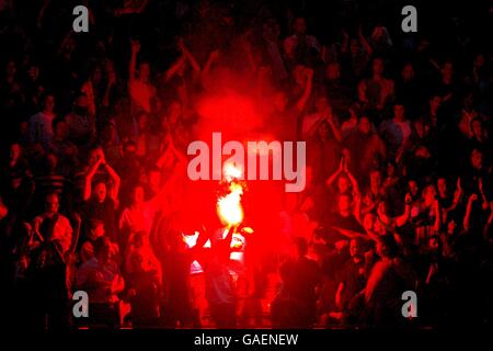 Tournoi de soccer - Amsterdam - Manchester United v Ajax Banque D'Images
