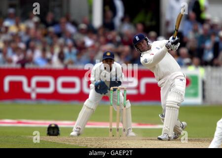 Cricket - Angleterre v Inde - Deuxième npower Test - Quatrième Jour Banque D'Images