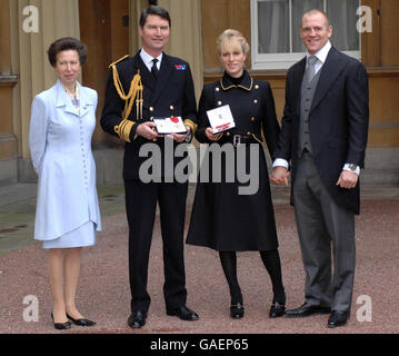 Investiture royale Banque D'Images