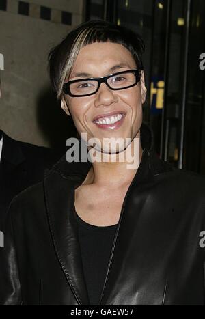 GOK WAN arrive pour les British Comedy Awards 2007 aux London Studios, Upper Ground, Londres, SE1. Banque D'Images