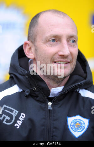 Football - Coca-Cola football League Championship - Leicester City / West Bromwich Albion - The Walkers Stadium. Ian Holloway, directeur de Leicester City Banque D'Images