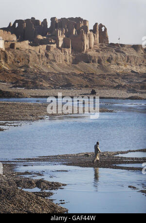 Fonds des projets d'aide de la Grande-Bretagne en Afghanistan Banque D'Images