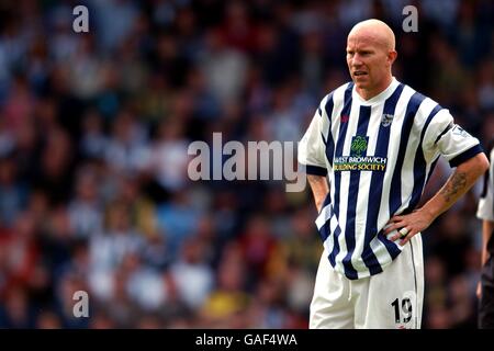 Soccer - FA Barclaycard Premiership - West Bromwich Albion / Fulham. Lee Hughes, West Bromwich Albion Banque D'Images