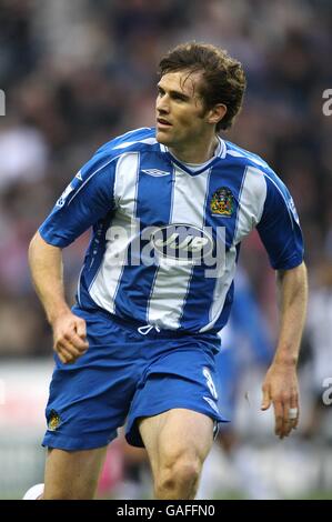 Soccer - Barclays Premier League - Wigan Athletic / Newcastle United - JJB Stadium. Kevin Kilbane, Wigan Athletic Banque D'Images