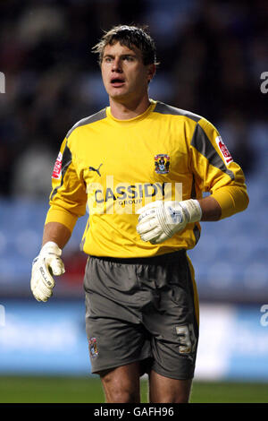 Football - Championnat de la ligue de football Coca-Cola - Coventry City v Ipswich Town - Ricoh Arena.Andy Marshall, gardien de but de Coventry City Banque D'Images