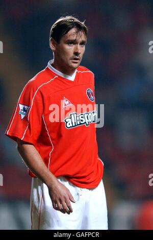 Soccer - Worthington Cup - deuxième tour - Charlton Athletic / Oxford United. Steve Brown, Charlton Athletic Banque D'Images