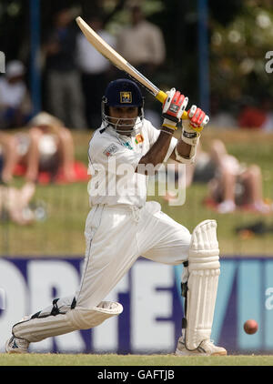 Cricket - deuxième test - troisième jour - Sri Lanka / Angleterre - terrain du club sportif cinghalais - Colombo.Mahèle Jayawardene au Sri Lanka lors du premier match de test au Scinghalais Sports Club, Colombo. Banque D'Images