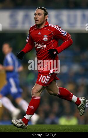 Soccer - Carling Cup - quart de finale - Chelsea / Liverpool - Stamford Bridge. Andriy Voronin, Liverpool Banque D'Images