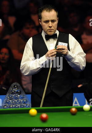 Snooker - Saga d'avion Masters - Jour 4 - Wembley Arena Banque D'Images