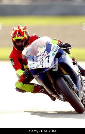 Motocyclisme - British Superbike - Donington Park Banque D'Images