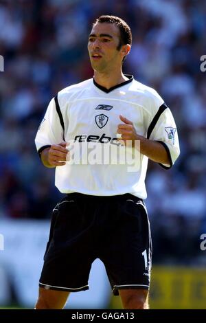 Football - FA Barclaycard Premiership - Bolton Wanderers / Aston Villa. Youri Djorkaef de Bolton Wanderers Banque D'Images