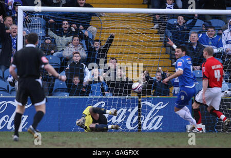 Soccer - Coca-Cola Football League deux - Stockport County v Accrington Stanley - Edgeley Park Banque D'Images