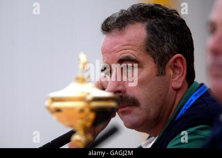 Golf - la 34e Ryder Cup - le Beffroi - Conférence de presse. Sam Torrence, capitaine européen Banque D'Images