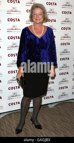 Prix Costa Book 2007 - Londres.Anna Ford arrive pour les Costa Book Awards 2007 à l'hôtel Intercontinental de Londres. Banque D'Images