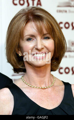 Jane Asher arrive pour les Costa Book Awards 2007 à l'hôtel Intercontinental de Londres. Banque D'Images